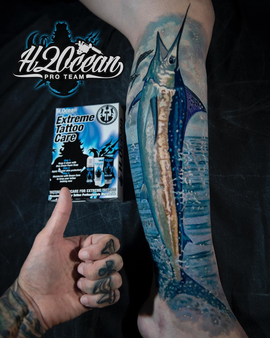 H2Ocean Extreme Tattoo Aftercare Kit – 3-Step Healing with Sea Minerals