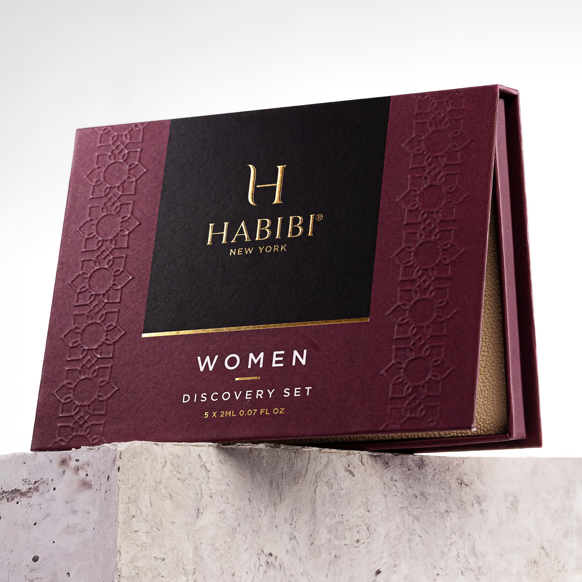 H HABIBI Deluxe Discovery Set – 5x2ml Luxury EDP Sampler for Women