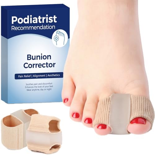 Habioer Bunion Corrector – Breathable Toe Spacers (2-Pack) for Women & Men