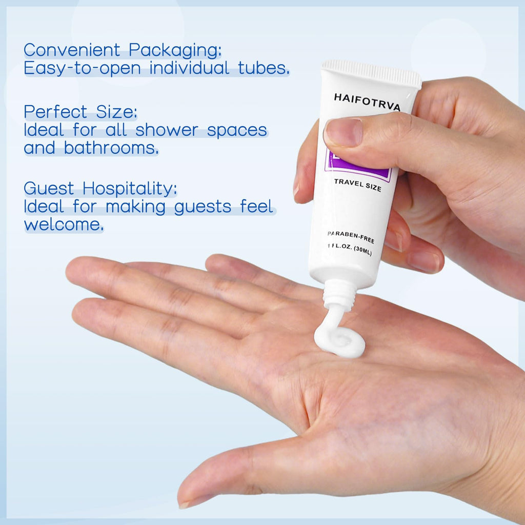 HAIFOTRVA 25 Pcs 5-IN-1 Hotel Soaps & Toiletries Bulk Set – Travel Size 1 oz / 30 ml