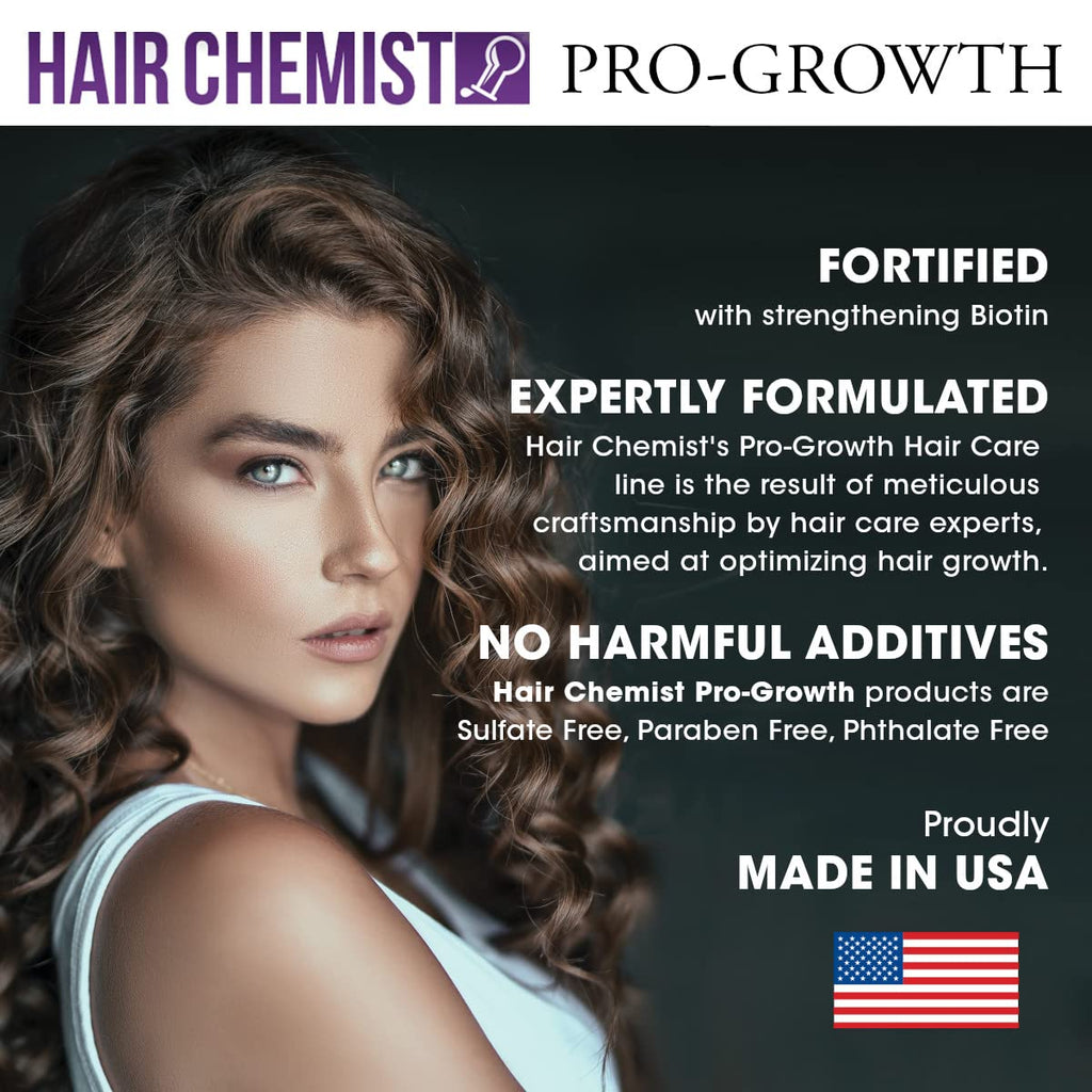 Hair Chemist Biotin Pro-Growth Conditioner 33.8 oz – Strengthening Conditioner for Thin Hair