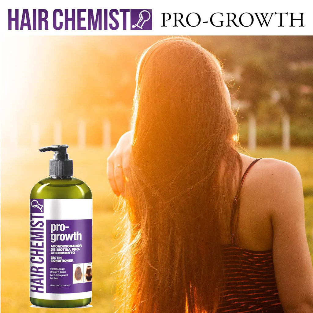 Hair Chemist Biotin Pro-Growth Conditioner 33.8 oz – Strengthening Conditioner for Thin Hair