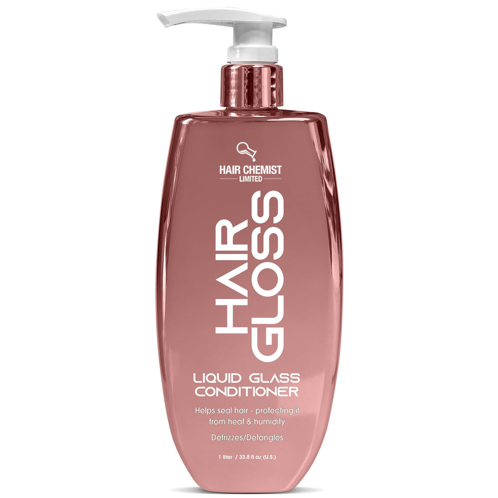 Hair Chemist Hair Gloss Liquid Glass Conditioner 33.8 oz – Frizz Control & Shine