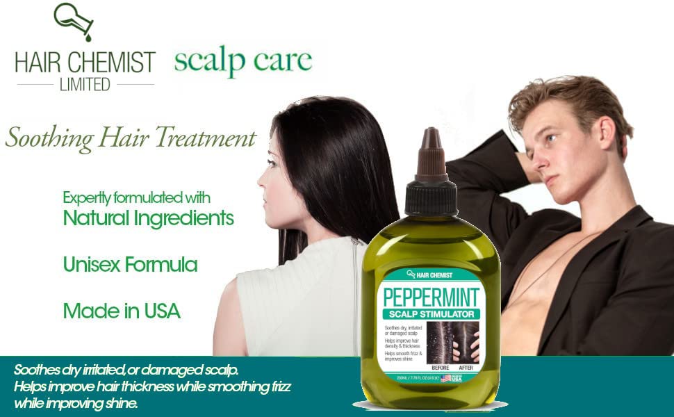 Hair Chemist Peppermint Scalp Stimulator 7.1 oz | Scalp Treatment & Moisturizer