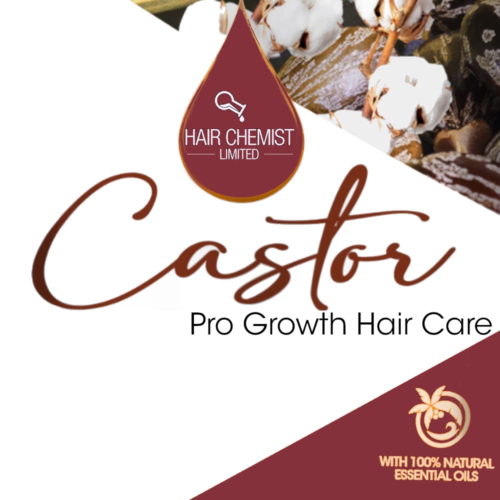 Hair Chemist Pro-Growth Castor Oil 12oz – Strengthening & Growth Support