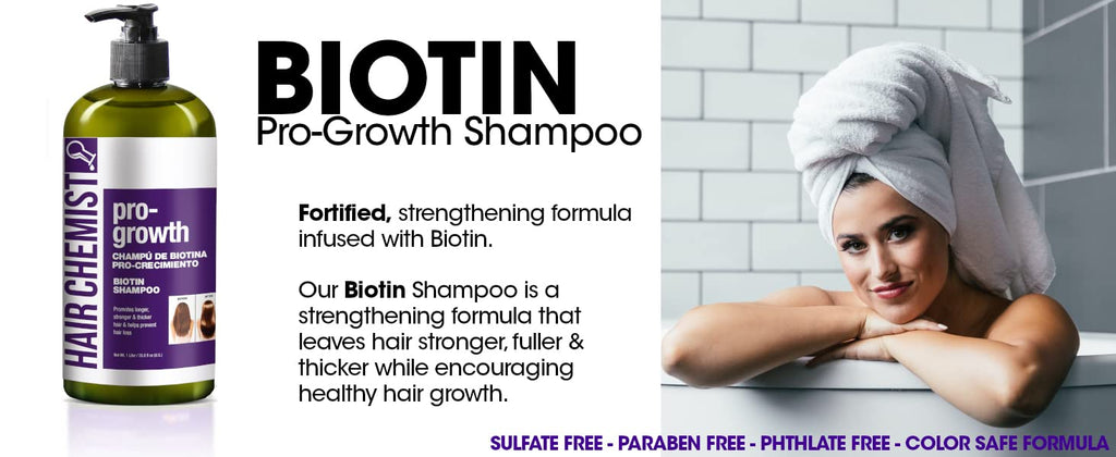 Hair Chemist Pro-Growth Shampoo with Biotin | 33.8 oz