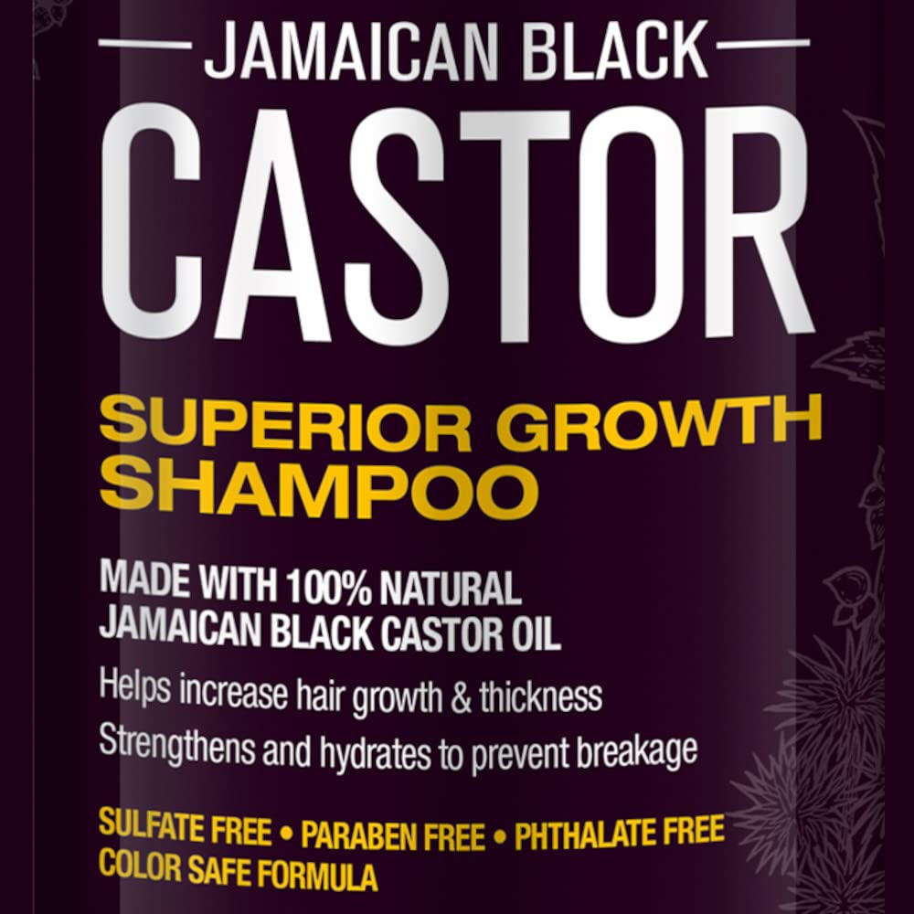 Hair Chemist Superior Growth Jamaican Black Castor Shampoo – Sulfate Free 33.8 oz