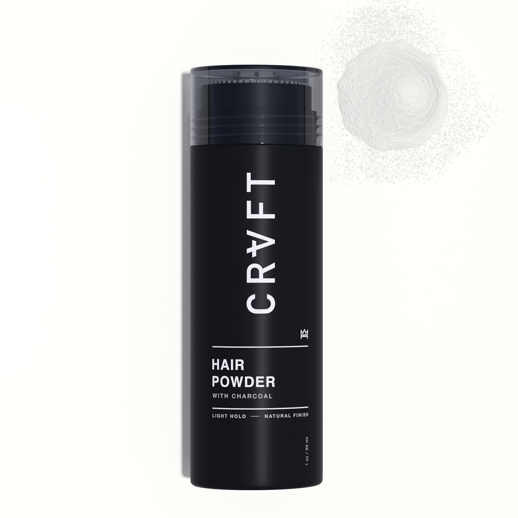 CRVFT Hair Powder 1oz | Light Hold, Zero Shine, Texture & Volume | Hair Craft Co.