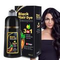 Hair Dye Color Shampoo – 7 Colors, 500mL (Black, Dark Brown, Chestnut Brown, Coffee, Dark Wine Red, Wine Red, Purple)