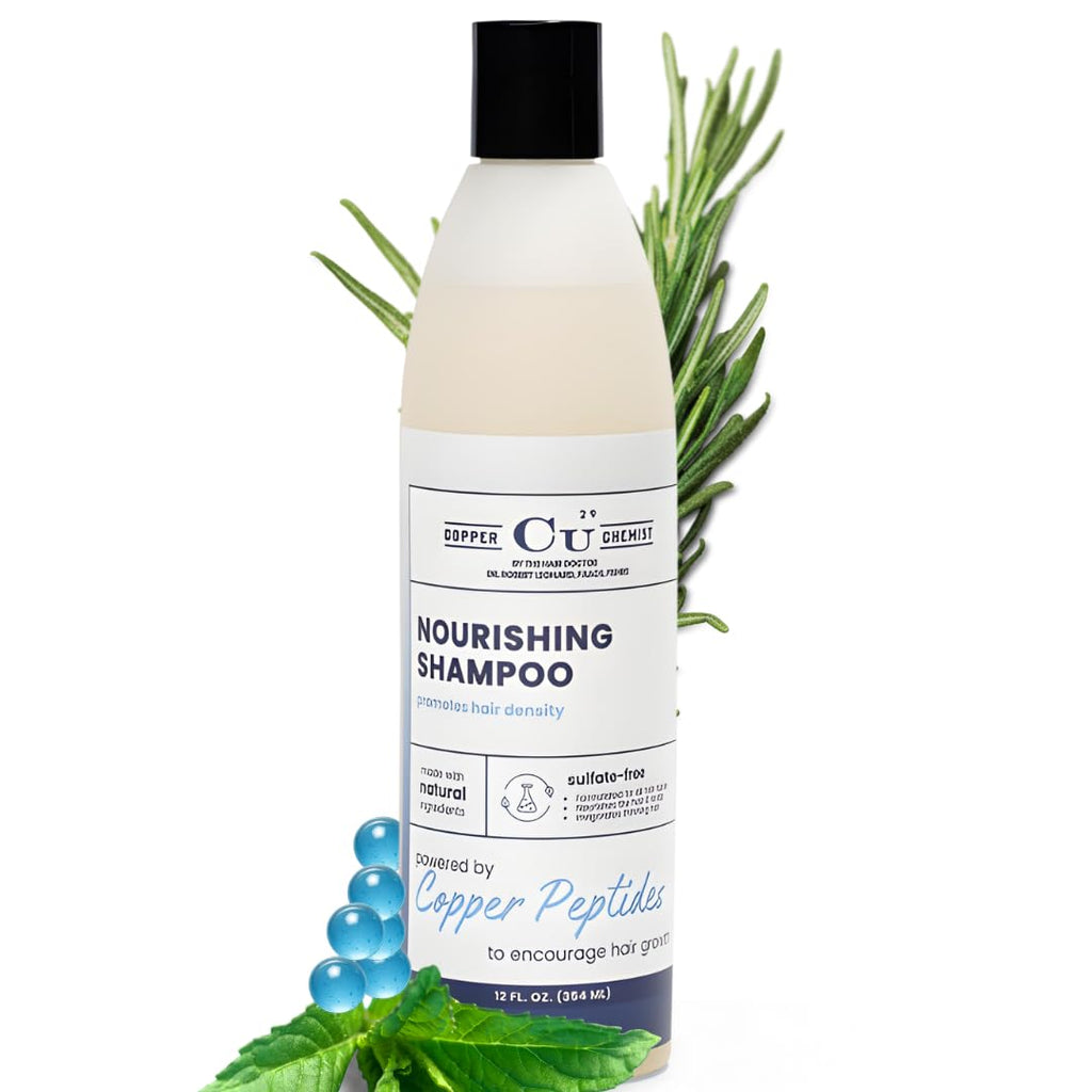 Copper Chemist Hair Growth Shampoo by Hair Health Institute – Copper Peptides for Thinning Hair | Doctor Developed, Sulfate Free & Color Safe