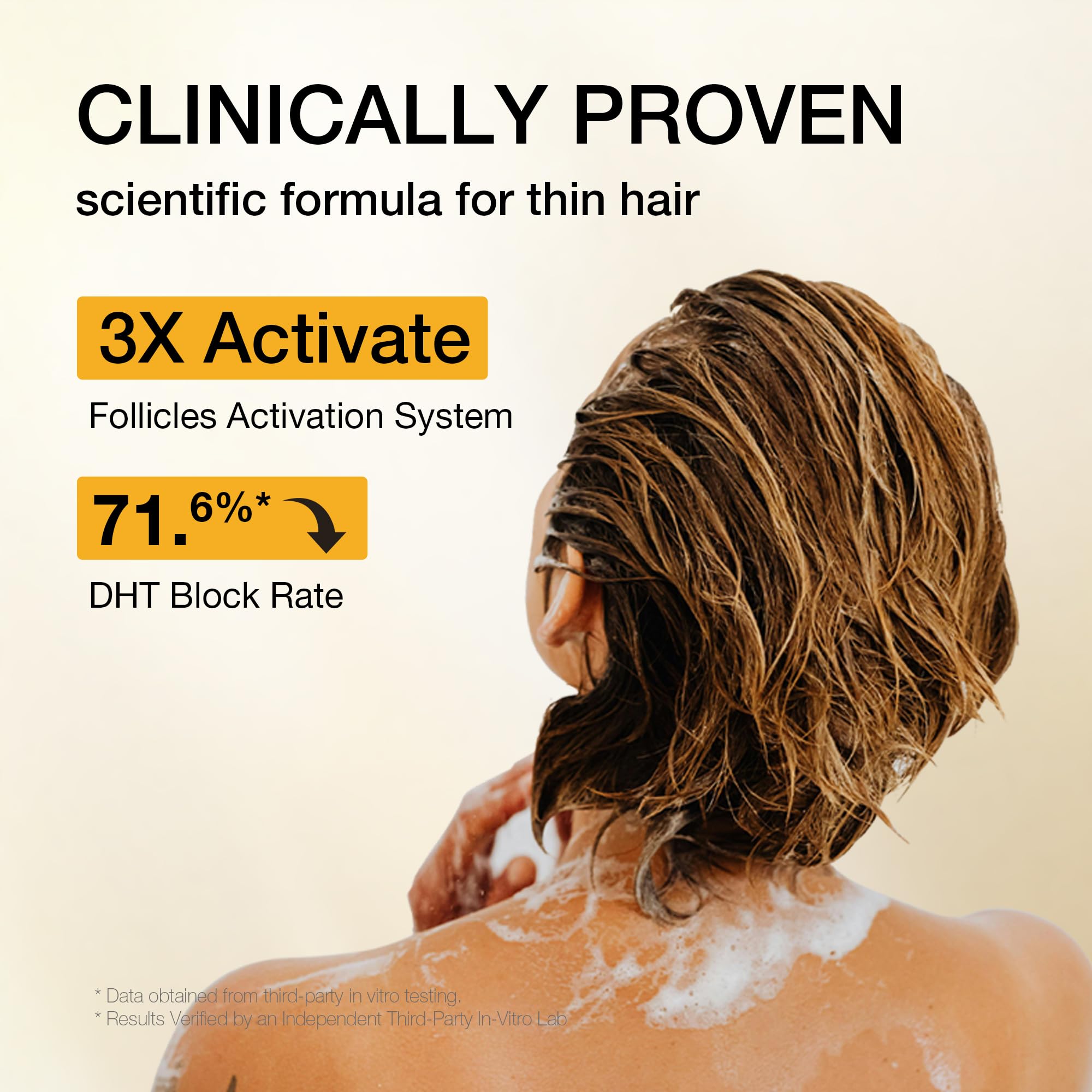 Hair Labs Biotin Peptide Hair Restore Shampoo for Women – Sulfate-Free, Color Safe 7 oz