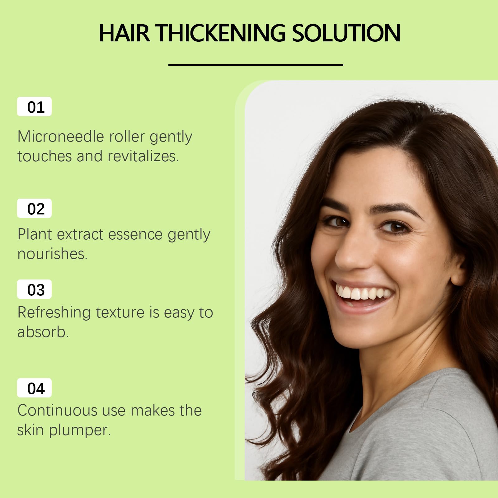 Hair Regrowth System | Advanced Biotin & Ginseng Serum for Thicker Hair