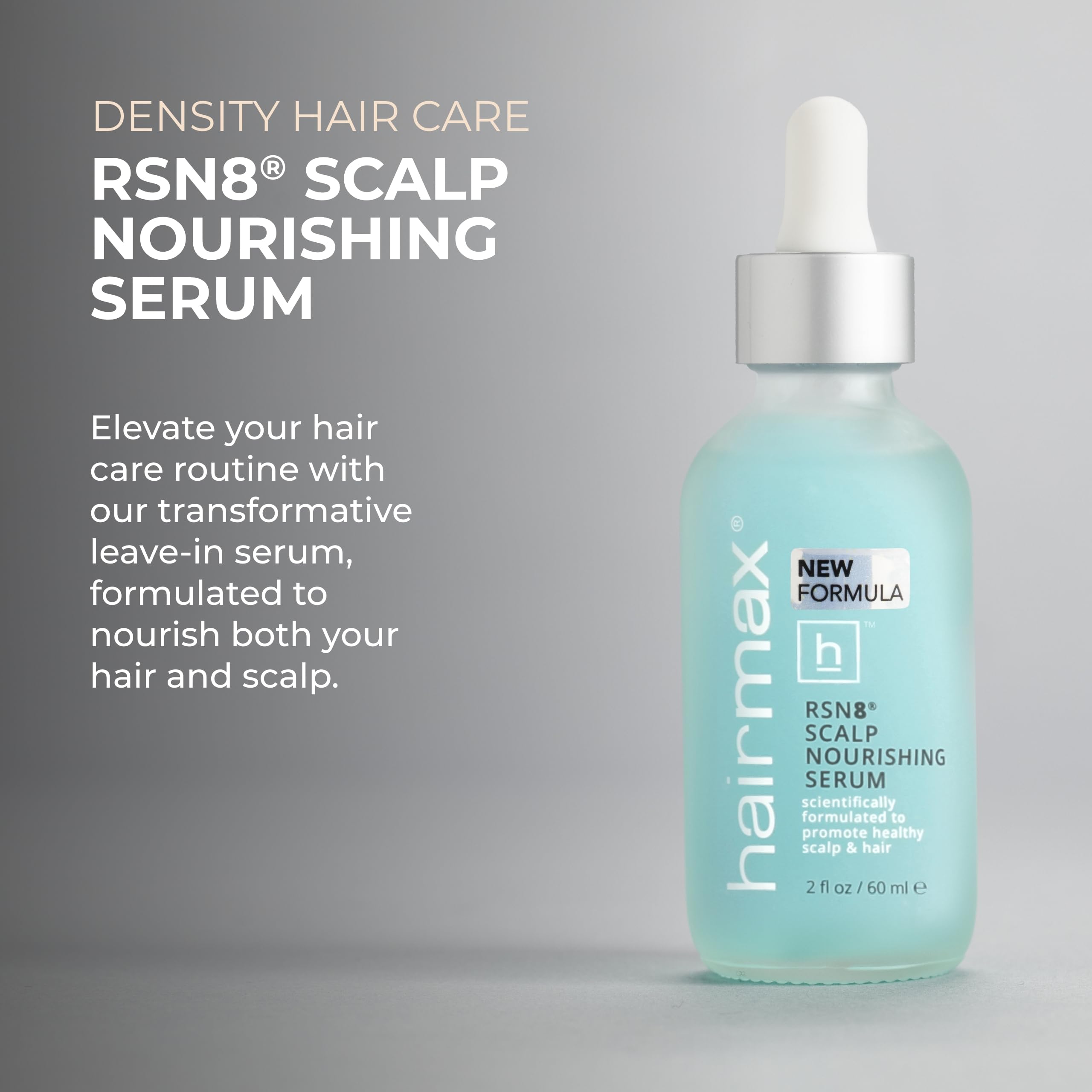 Hairmax Nourishing Hair Growth Serum for Women & Men – 2 fl oz, 47 Essential Oils, New & Improved