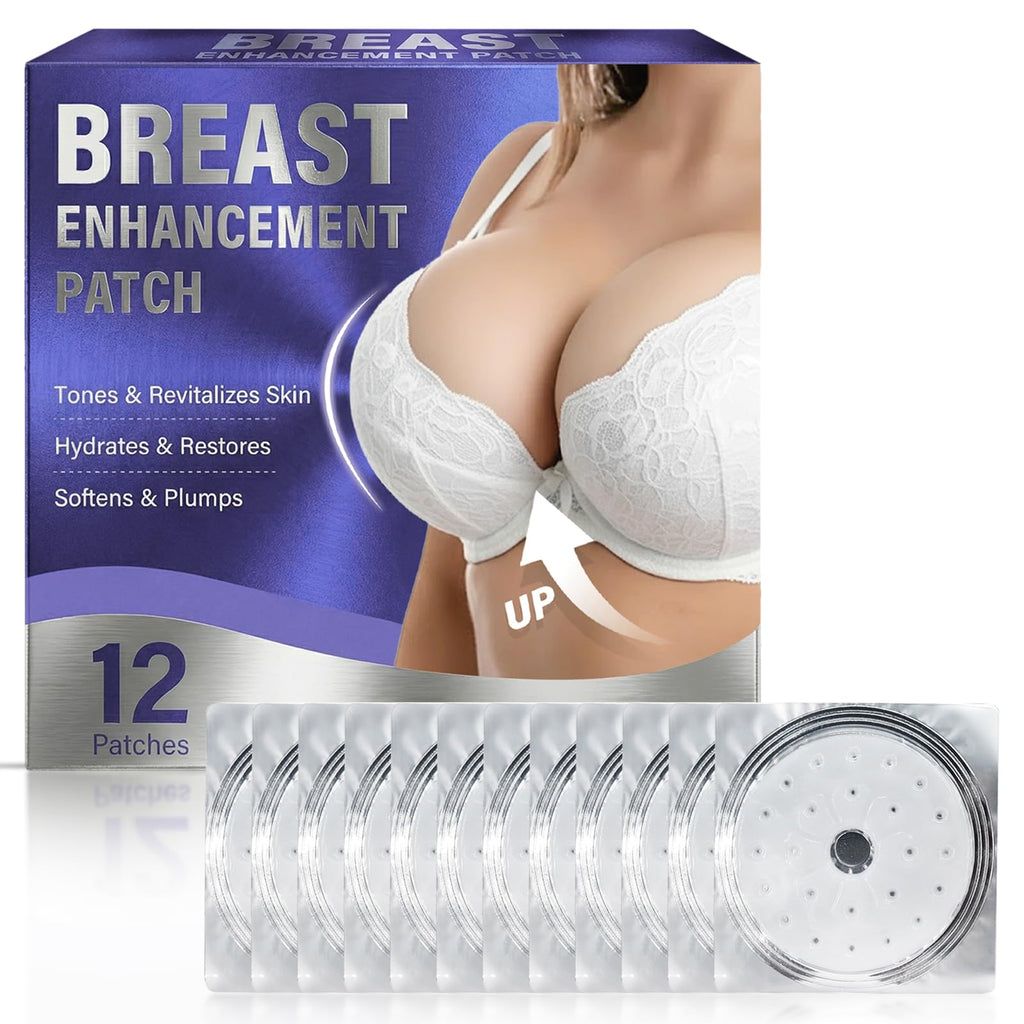 Hajoyful Breast Enhancement Patch – Fast-Acting Lifting & Firming, Non-Greasy, Easy-to-Apply