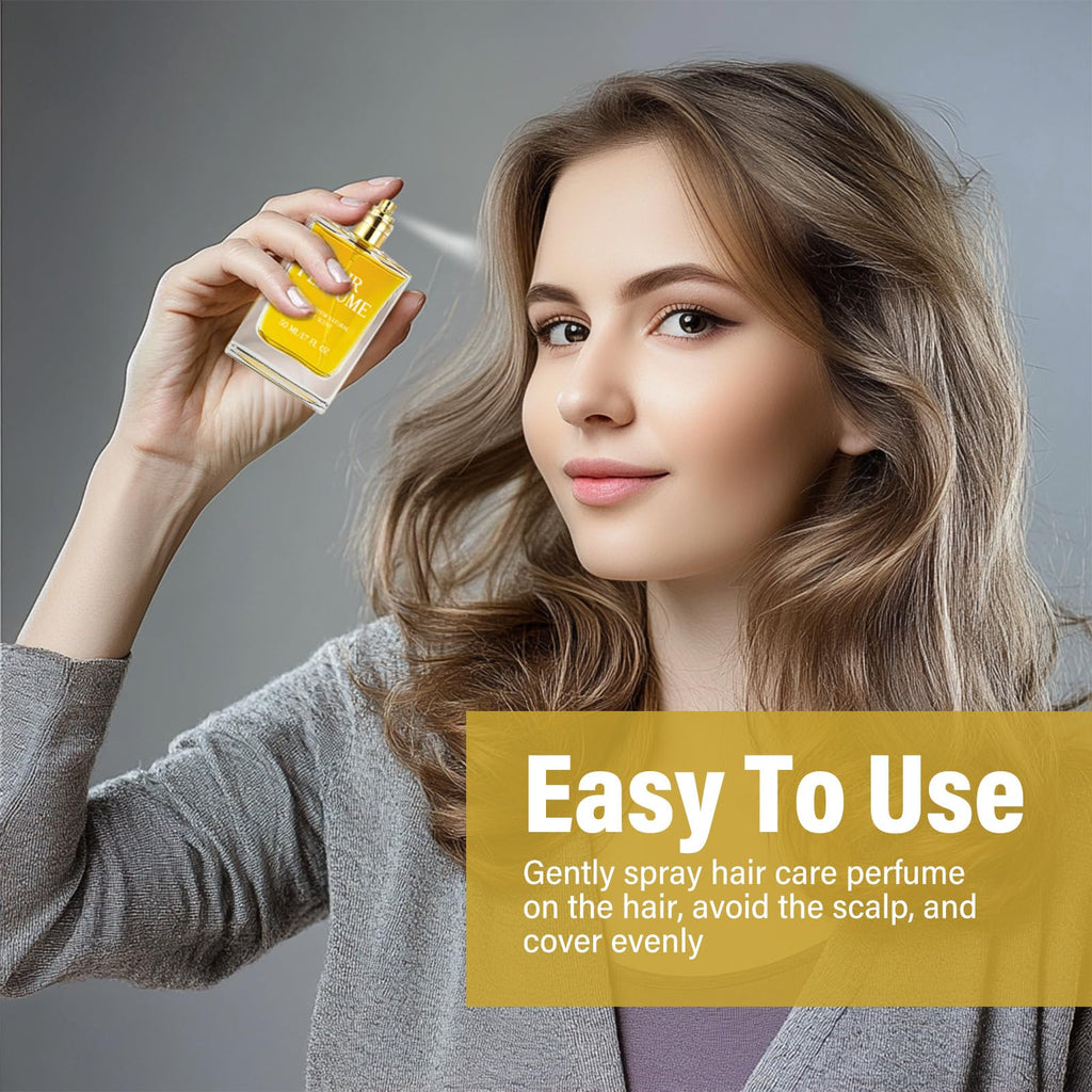 Hajoyful Hair Perfume – Nourishing Hair Essential Oils for Women (1.7 Fl Oz)