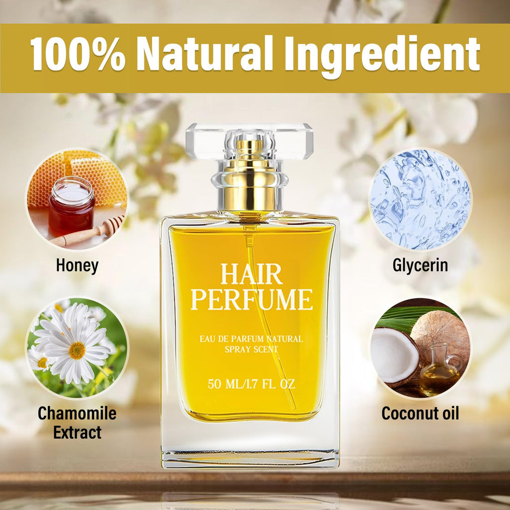 Hajoyful Hair Perfume – Nourishing Hair Essential Oils for Women (1.7 Fl Oz)