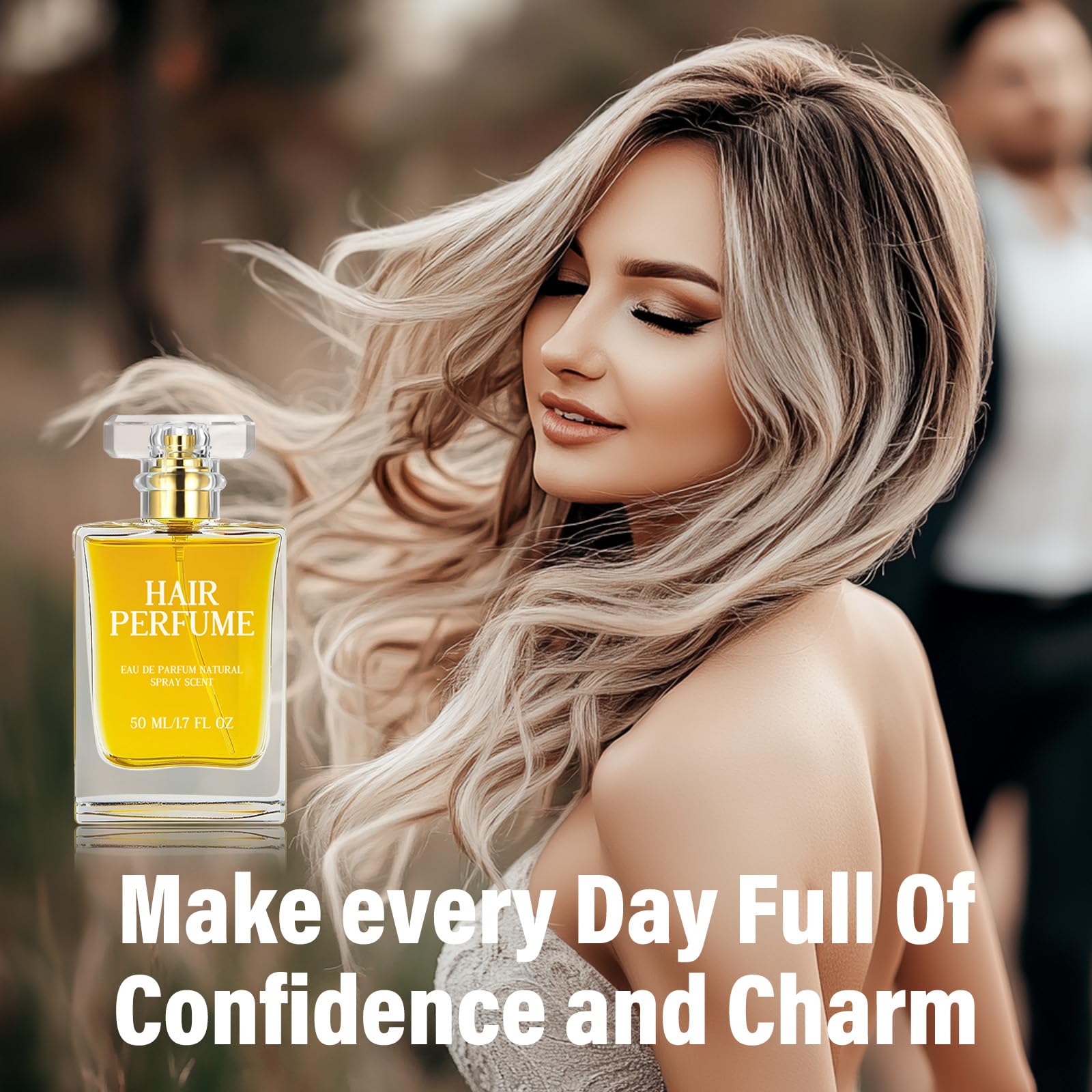 Hajoyful Hair Perfume – Nourishing Hair Essential Oils for Women (1.7 Fl Oz)