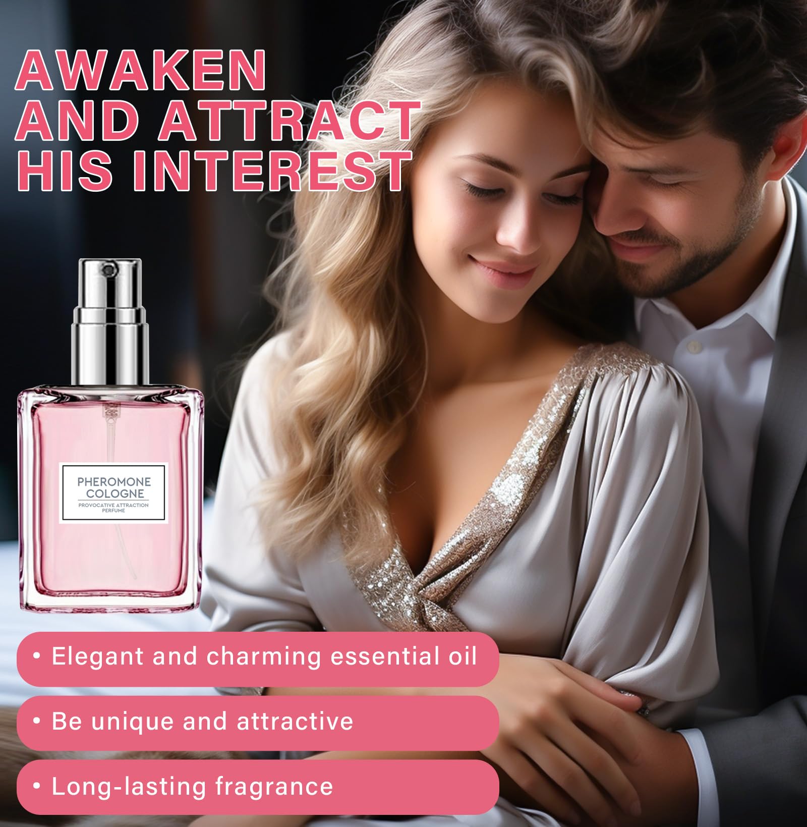HANASCAR Pheromones Perfume for Women – Long-Lasting Scent, Confidence & Elegance | 0.7 oz