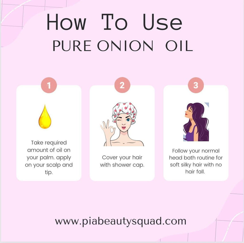 Handmade Onion Hair Oil – 4 oz | Regrowth & Fall Control | Ginger, Garlic & Turmeric | Ayurvedic Therapy