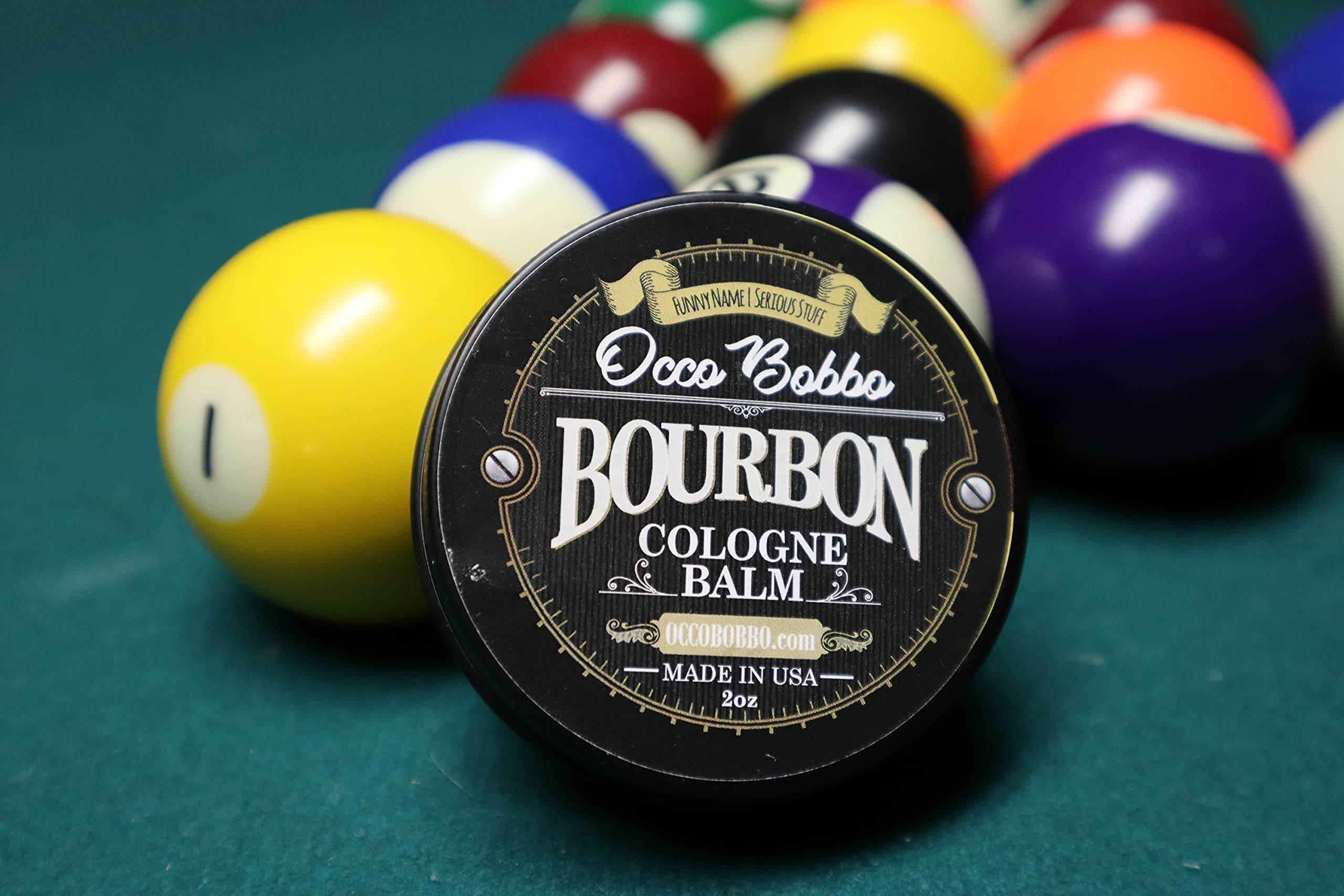 Handy Hound Occo Bobbo Solid Cologne – Bourbon & Sandalwood, 2 oz for Men