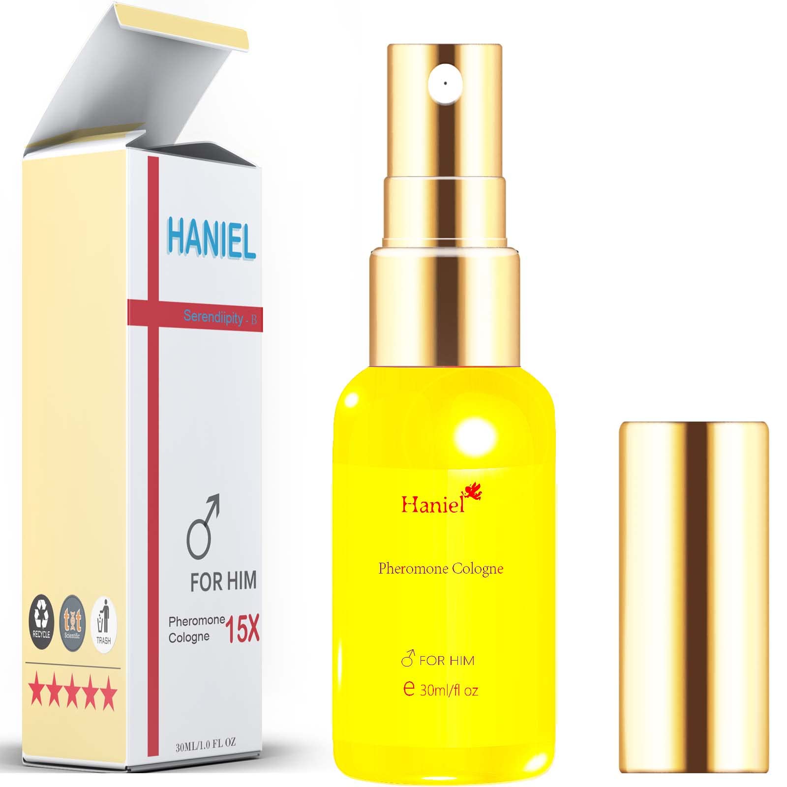 Haniel Lux Socialite Cologne for Men — Pheromone Oil Base Fragrance
