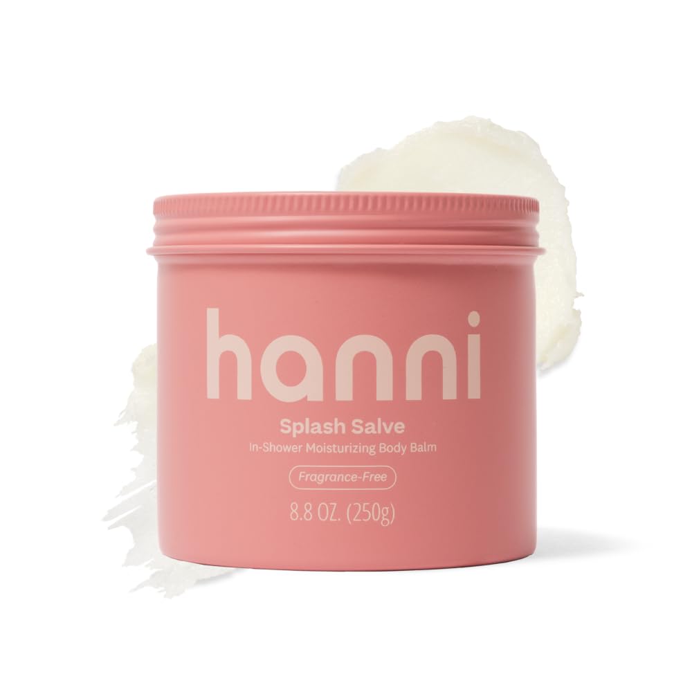 HANNI Splash Salve Body Mask – Fragrance-Free In-Shower Moisturizer (250 mL / 8.8 oz)