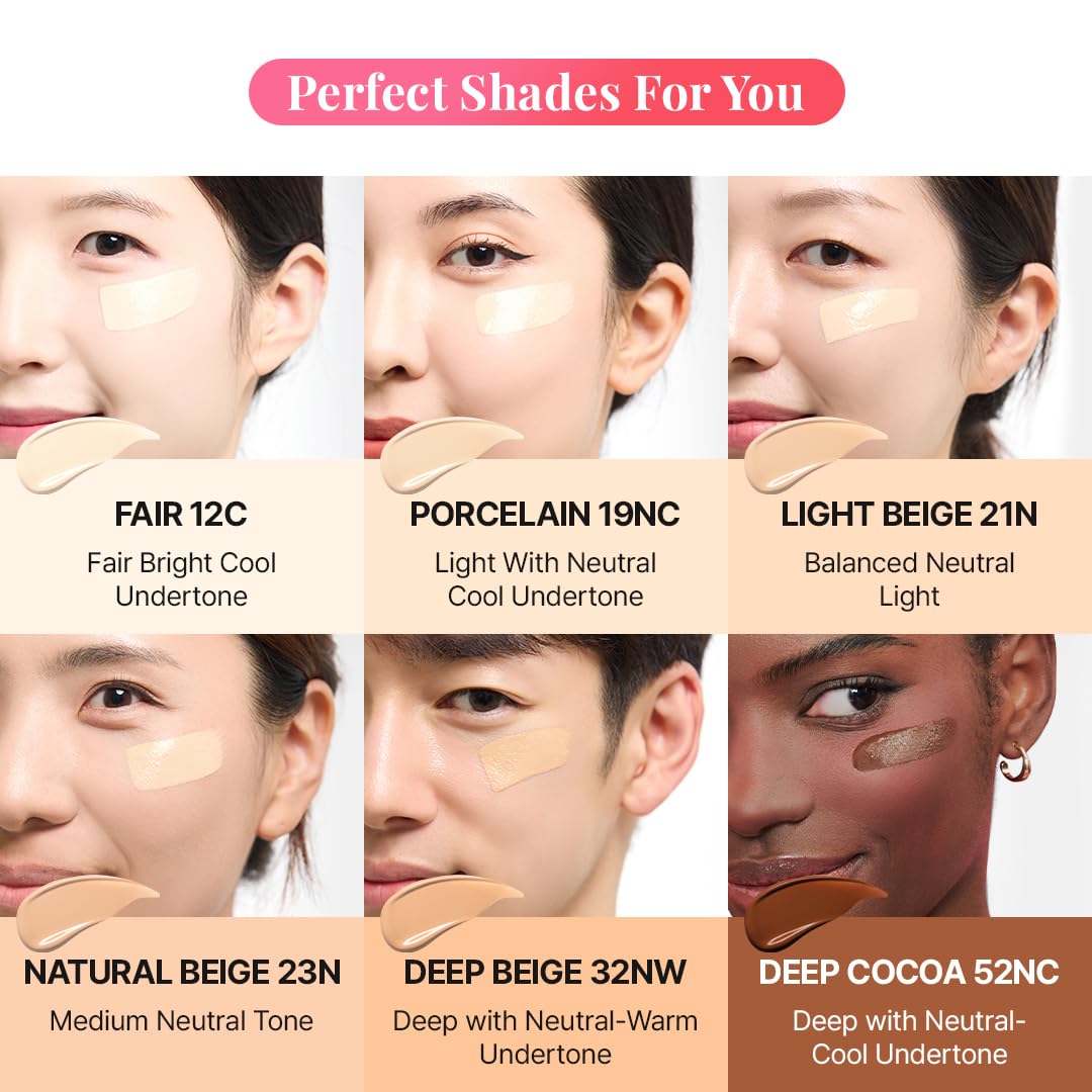 Hanskin DD Cream Foundation – Lightweight Korean BB Cream | Pore-Blurring, Semi-Matte Base (1.18 oz, 32NW Deep Beige)