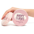 Happy Curves Comfort Puff Mini - Large Body Powder Applicator for All-Day Sweat, Odor, and Chafe Defense