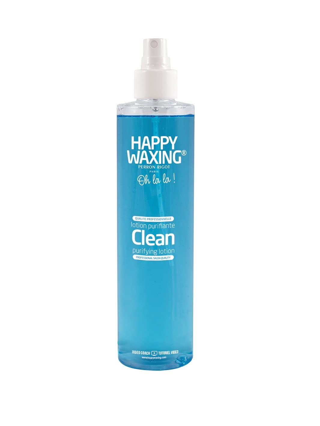 Happy Waxing Clean Purifying Lotion – Pre-Wax Skin Prep & Refresh | 250 ml Spray Bottle