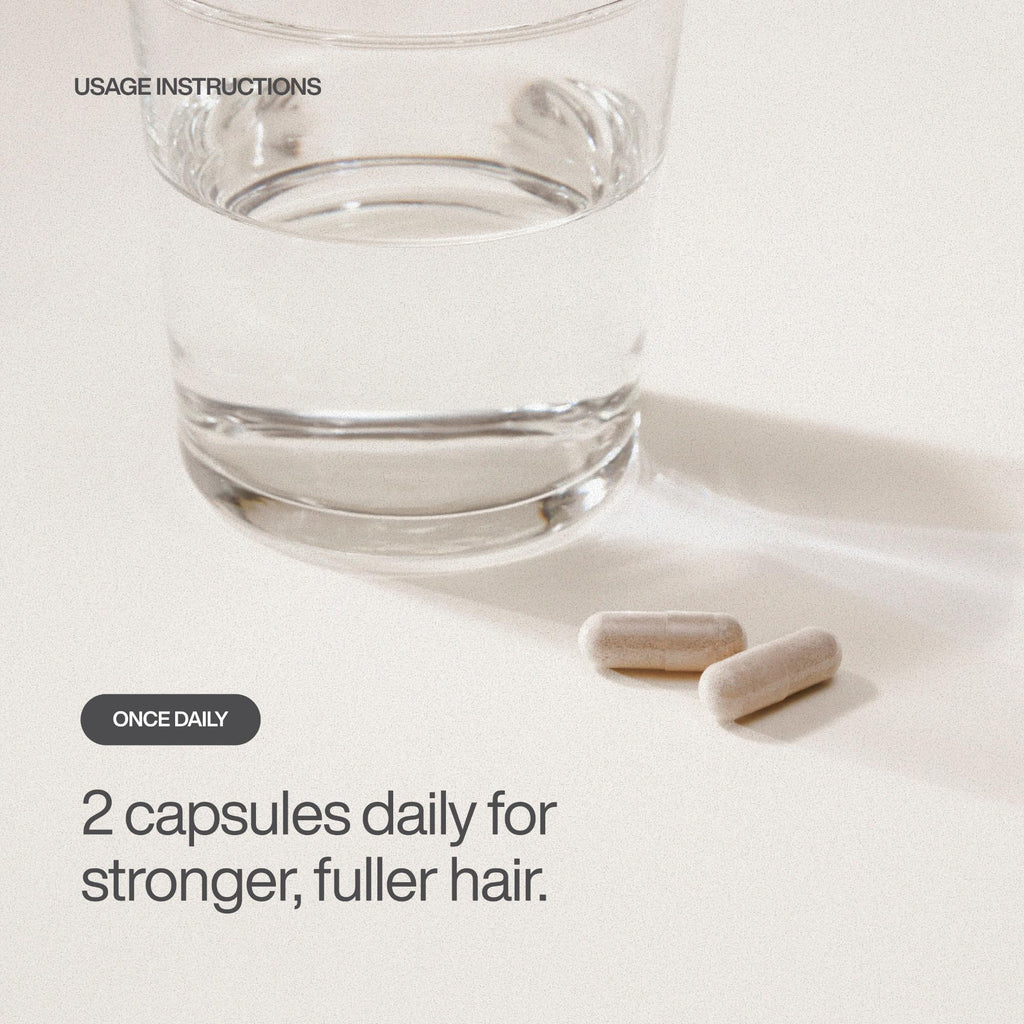 Harklinikken Hair Supplement – 60 Capsules for Thicker, Denser Hair (Men & Women)