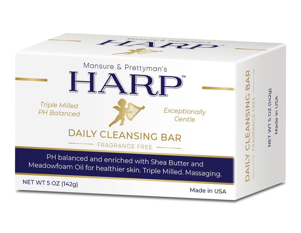 HARP Fragrance-Free Body Wash Bar | pH 5.0–6.0 Syndet, No Lye, Non-Comedogenic, 5oz
