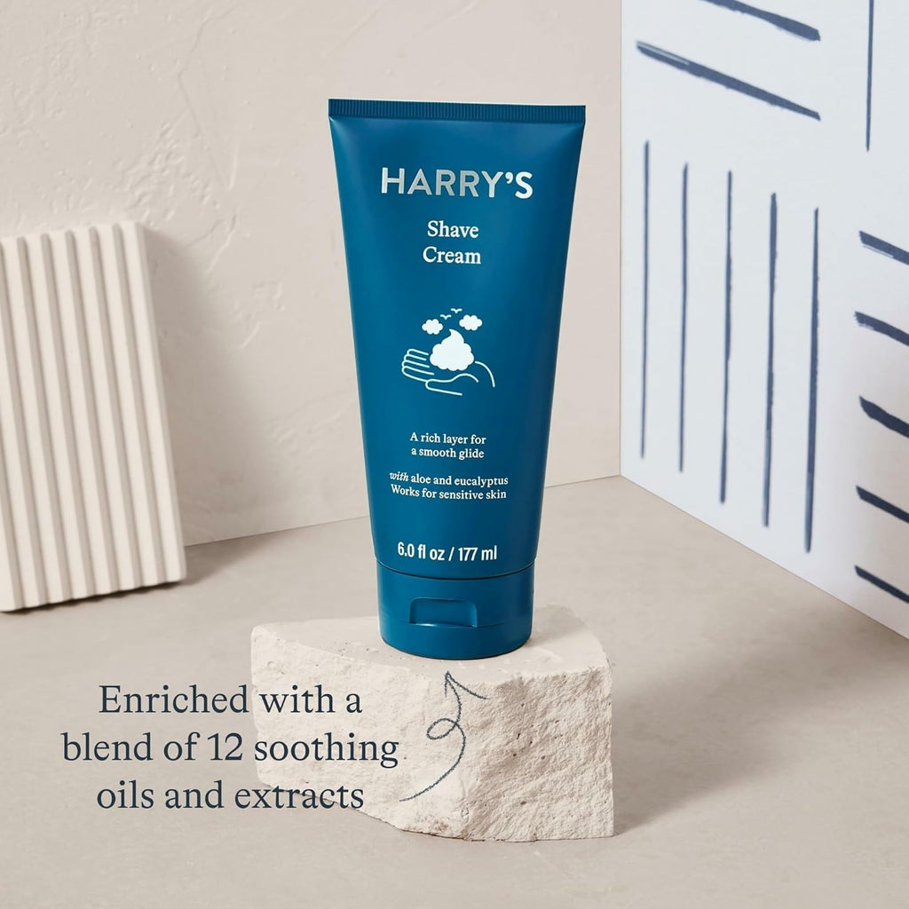 Harry's Shaving Cream for Men with Eucalyptus — 2 Pack (3.4 oz)