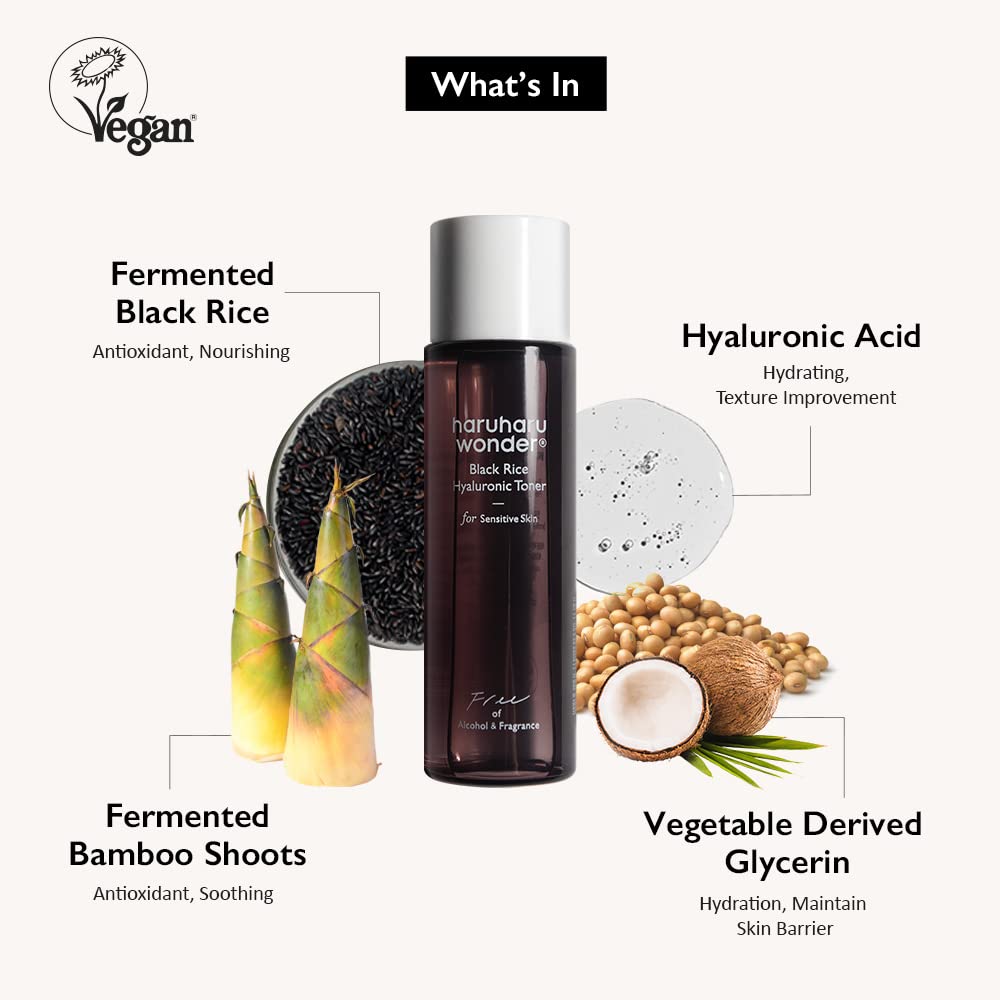 HARUHARU Wonder Vegan Well-Aging Collection — Korean Skincare Gift Set for All Skin Types