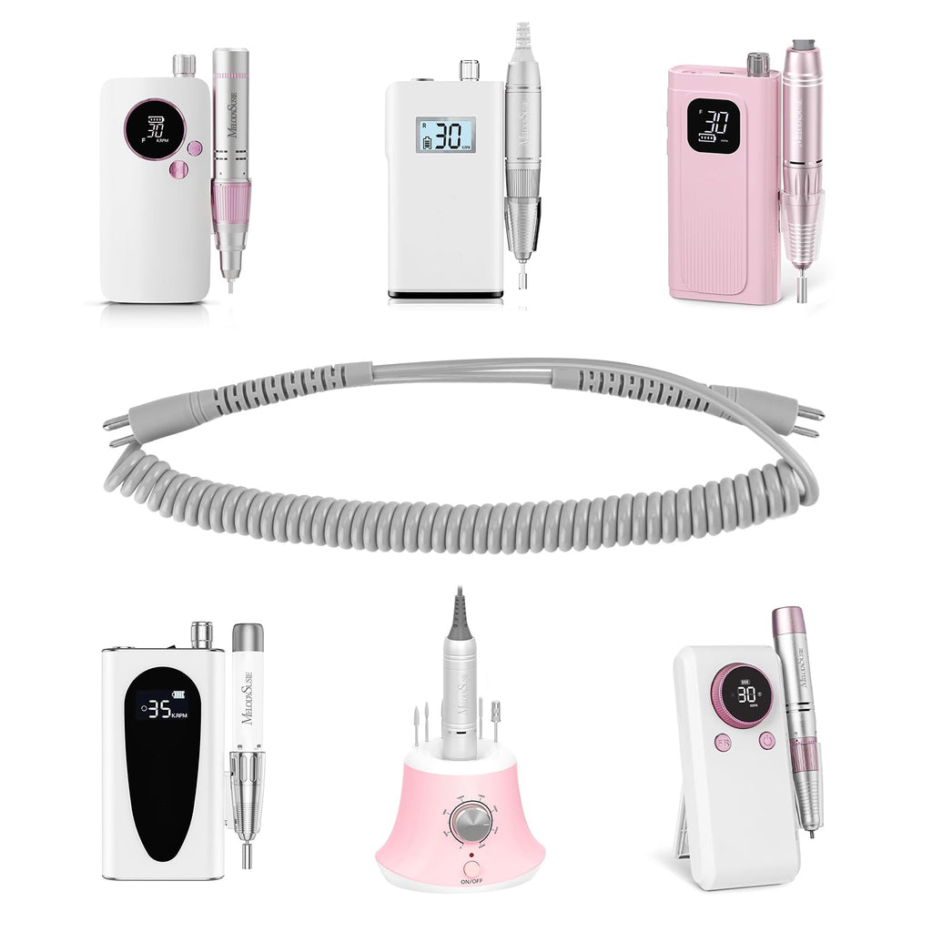 Hasakhi Handpiece Wire for Nail Drill – Durable 2-Pin Cord for SC320H/SC320I/SC320C/SC300F/SM200F/SC330G