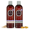 HASK Sensitive Care Shampoo + Conditioner Set - Fragrance-Free, Sulfate-Free, Vegan, Color Safe (12 oz each)