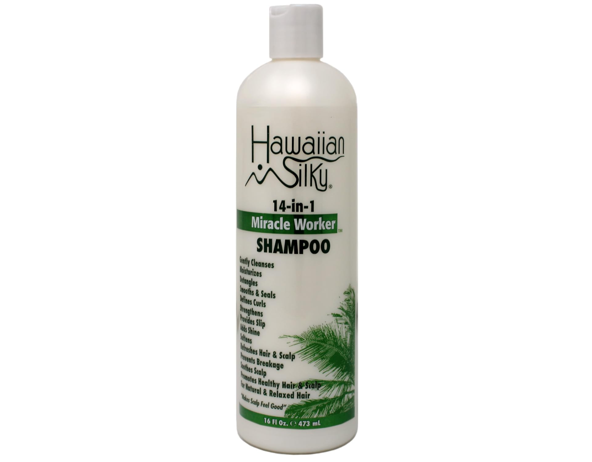 Hawaiian Silky 14-in-1 Miracle Worker Set – Shampoo, Conditioner & Activator Spray (16 oz Each)