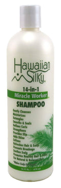 Hawaiian Silky Miracle Worker 14-In-1 Shampoo 16 oz (Pack of 2) | Gentle Cleansing & Conditioning