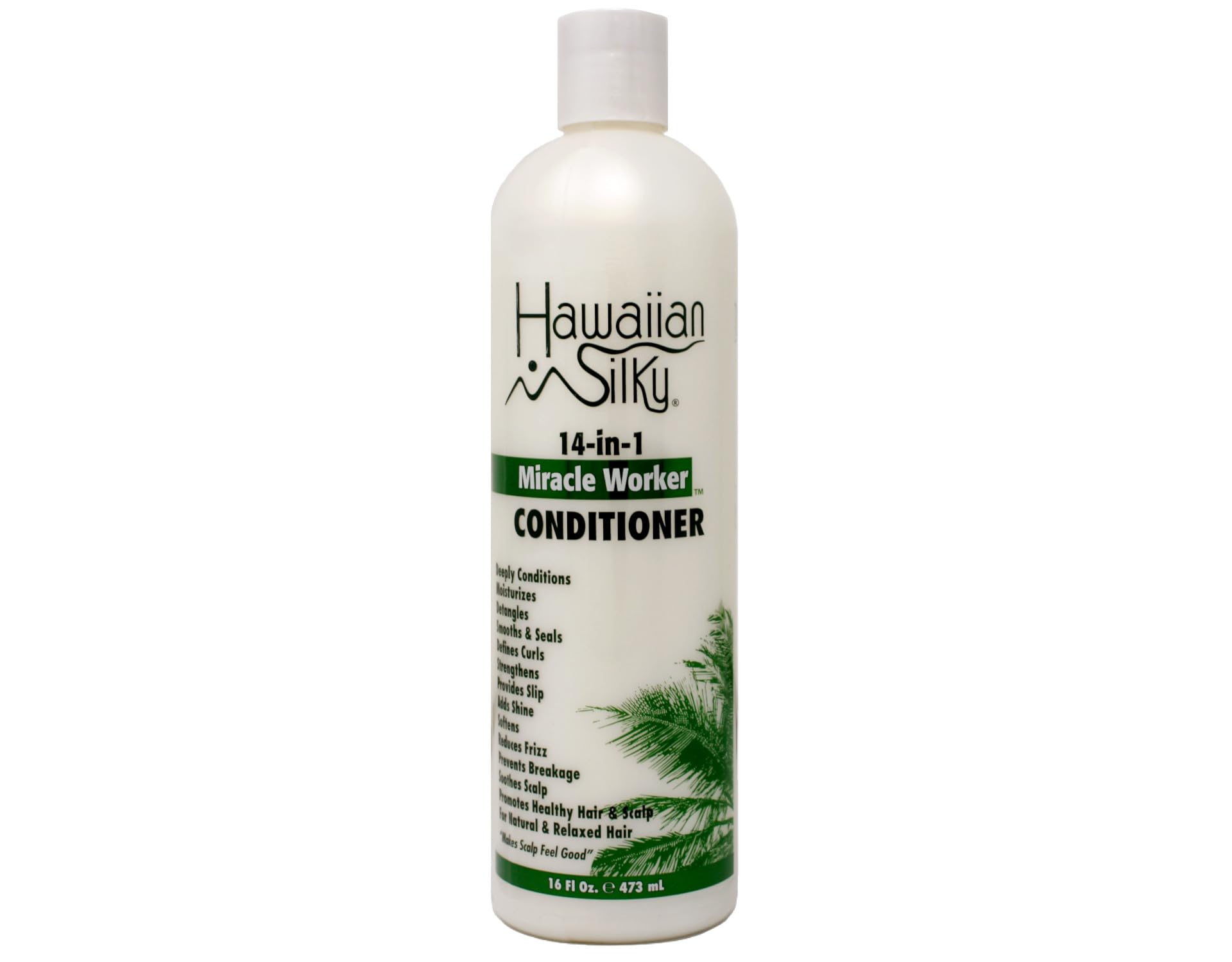 Hawaiian Silky Miracle Worker 14-In-1 Conditioner 16 oz (474 ml) – Pack of 2 | Multi-Use Hair Care