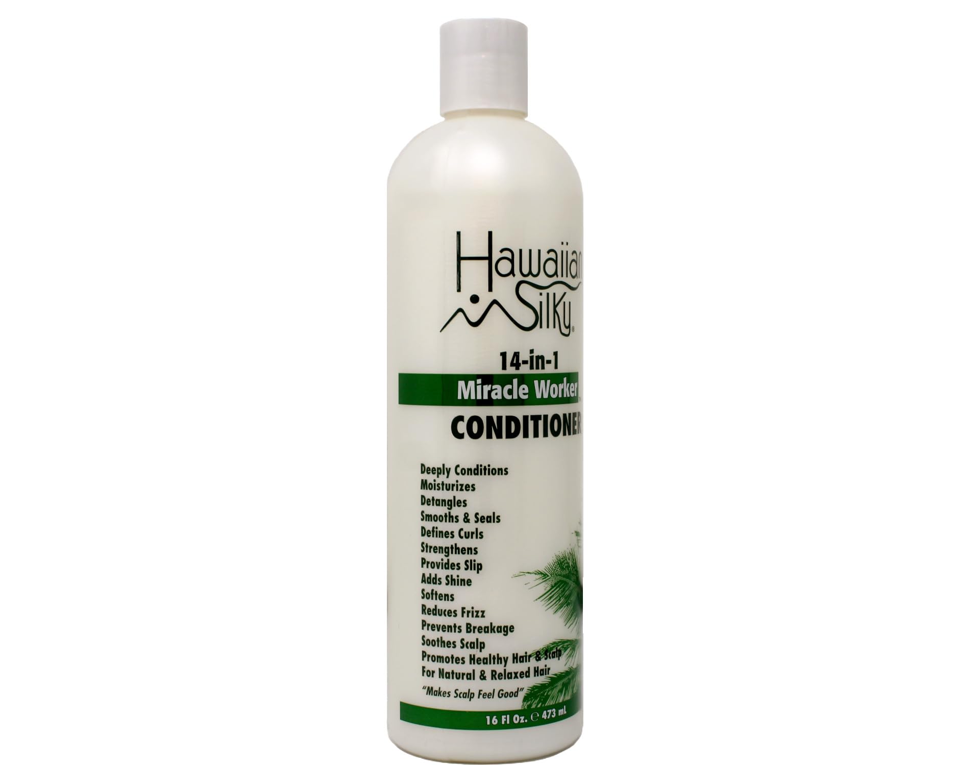 Hawaiian Silky Miracle Worker 14-In-1 Conditioner 16 oz (474 ml) – Pack of 2 | Multi-Use Hair Care