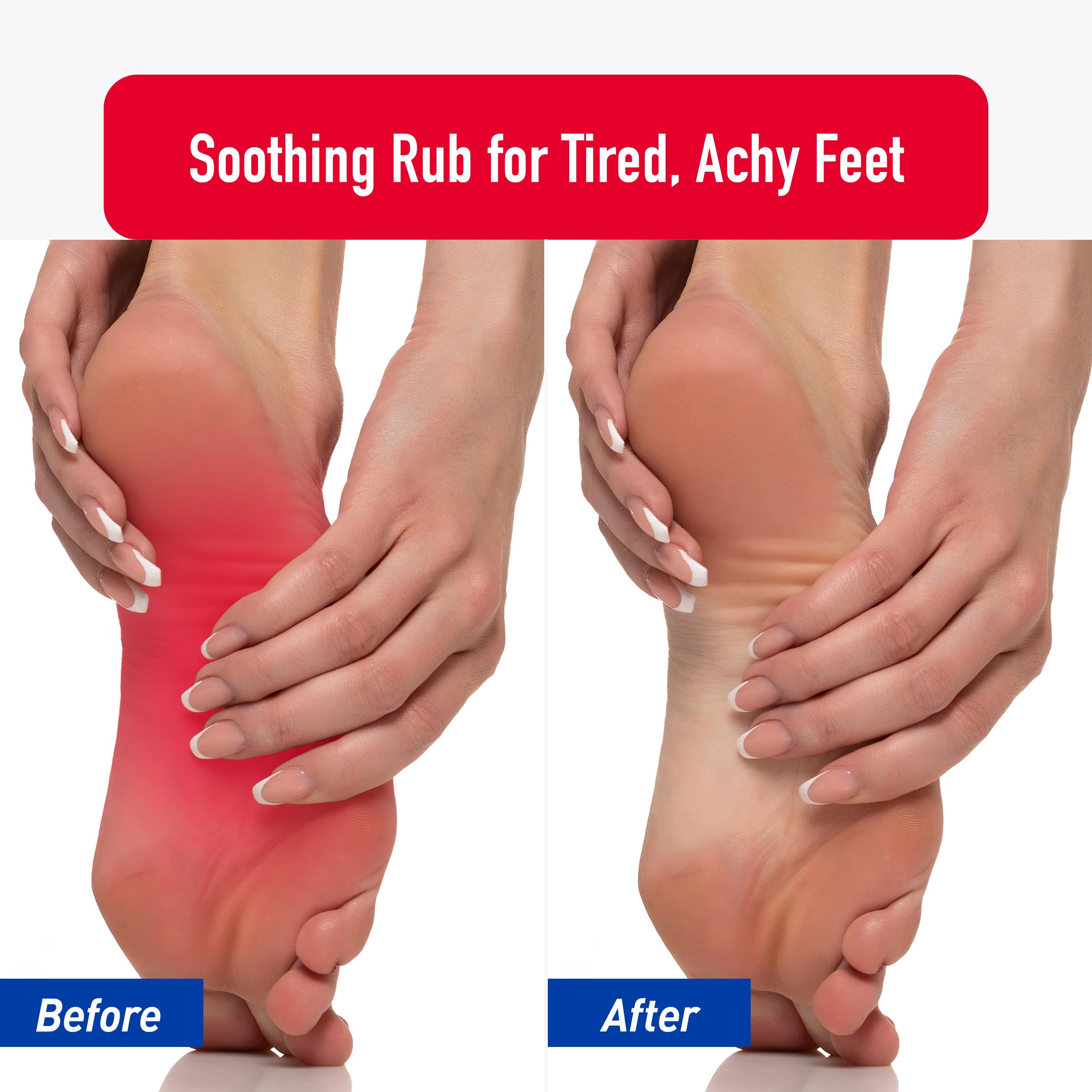 Heal&Rescue Epsom Salt Foot Gel - 4 oz for Instant Foot Relief On the Go