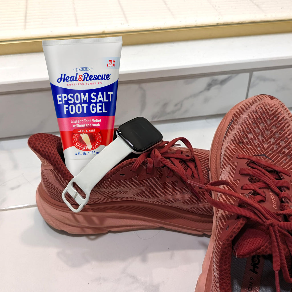 Heal&Rescue Epsom Salt Foot Gel - 4 oz for Instant Foot Relief On the Go