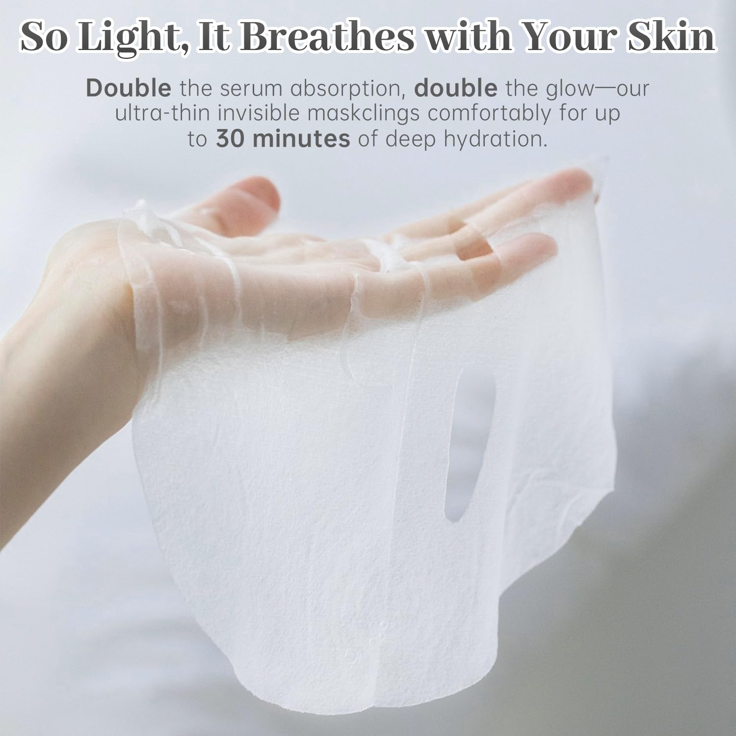 HEALOINE Hyaluronic Acid Face Mask with Niacinamide – Overnight Hydration & Even Skin Tone (10 x 30g)