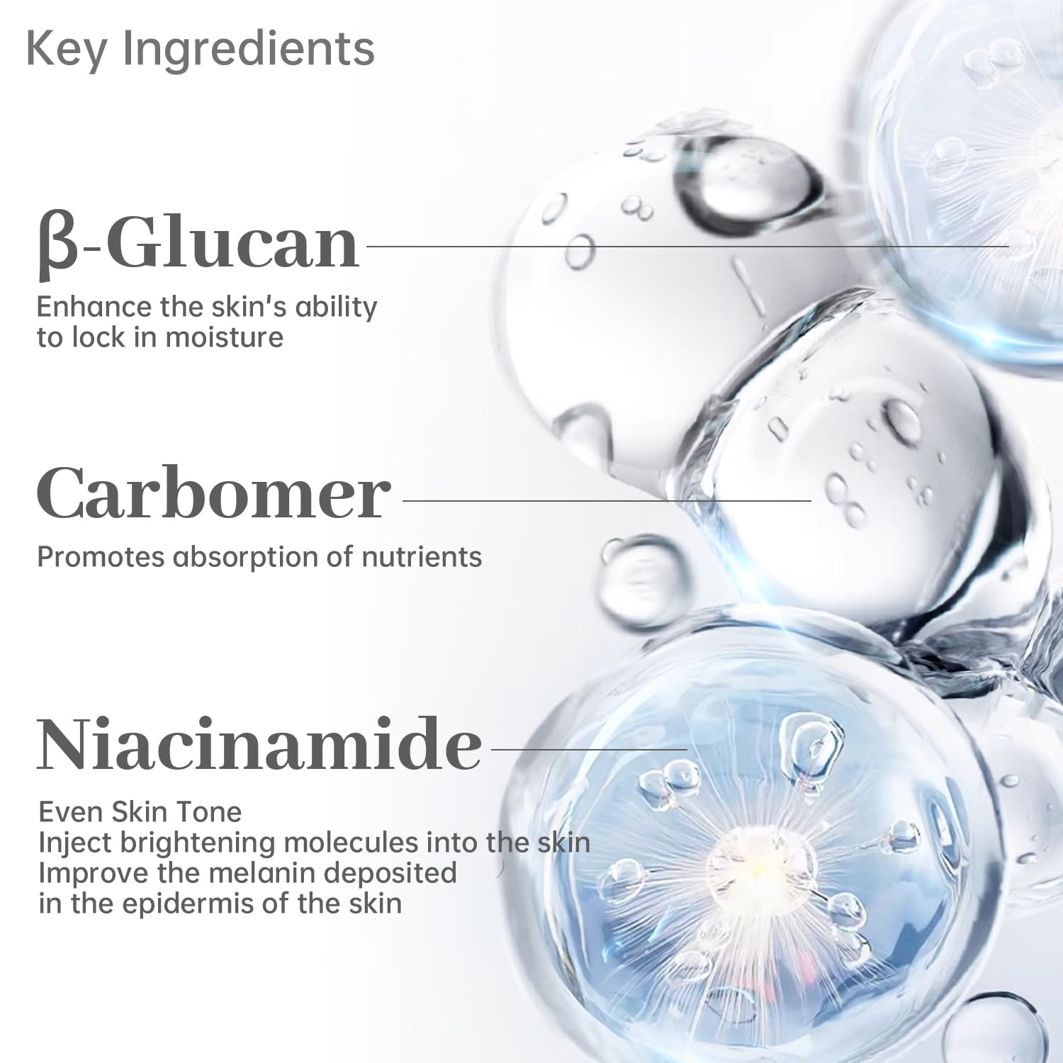 HEALOINE Hyaluronic Acid Face Mask with Niacinamide – Overnight Hydration & Even Skin Tone (10 x 30g)
