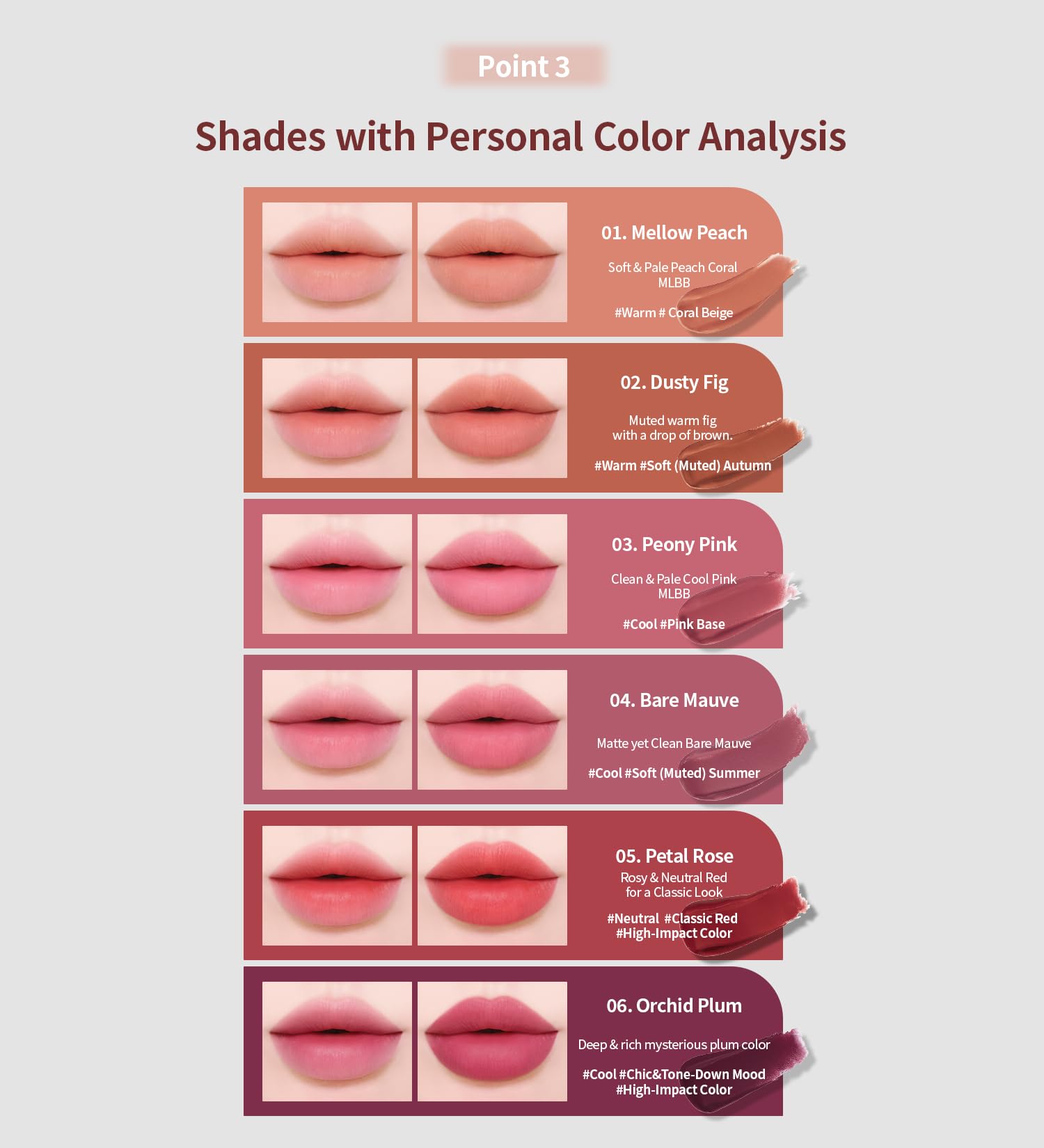 Heart Percent Dote On Mood Blurry Fog Tint – Velvet Matte Lip Stains #01 Mellow Peach