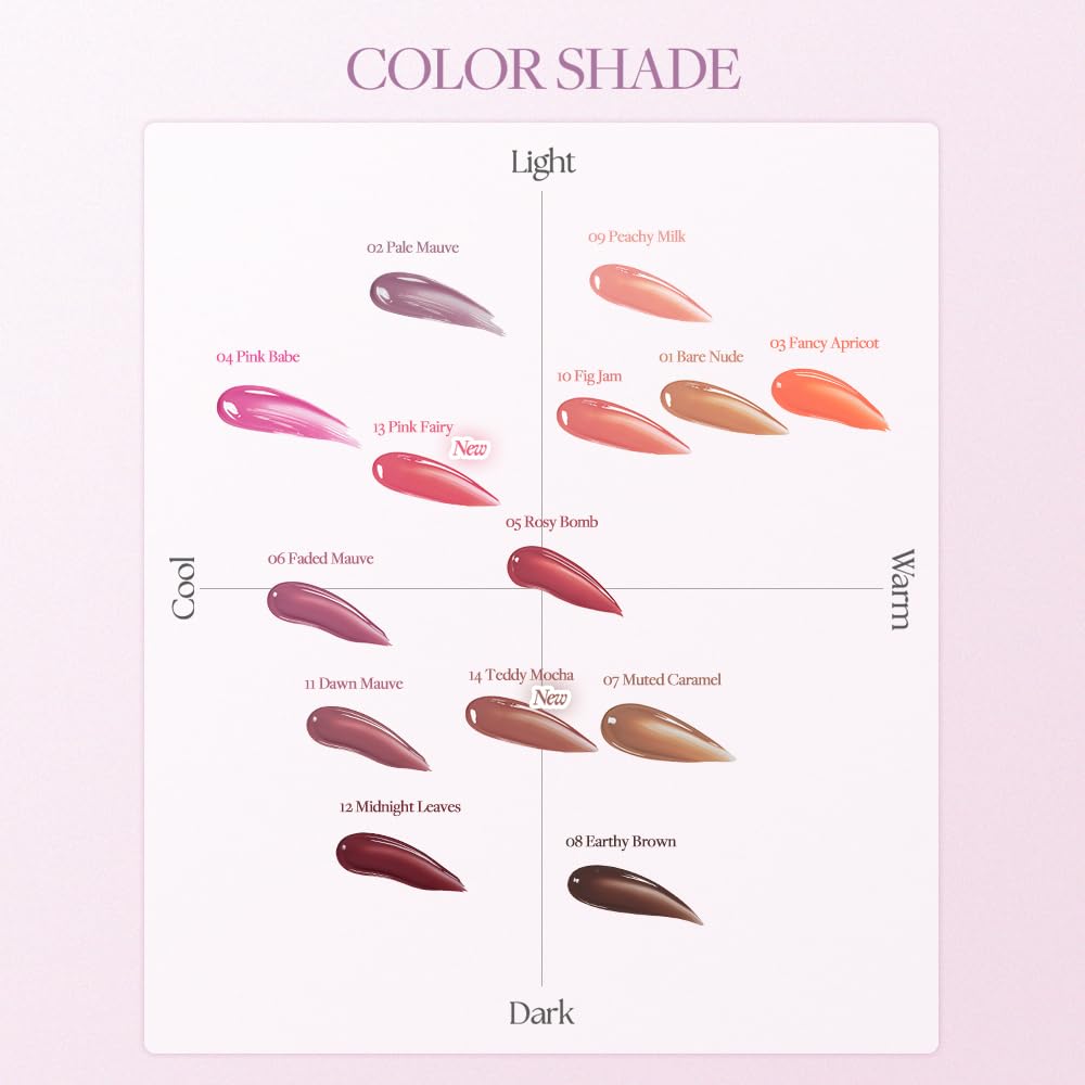 Heart Percent Dote On Mood One Way Glowy Tint – Muted Caramel Lip Stain