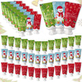 Heigble 48 Pcs Christmas Lotion Set – Travel-Size Moisturizing Body Lotion with Natural Milk Scent