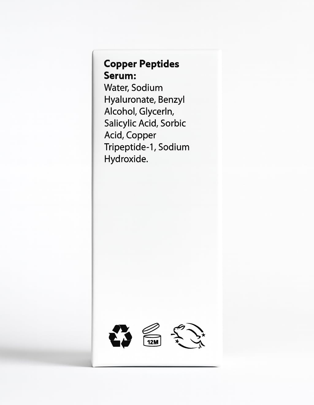HÈLIKA Copper Peptides Serum for Face – Anti-Aging & Hydration, Fragrance-Free, Made in USA (1 fl oz)