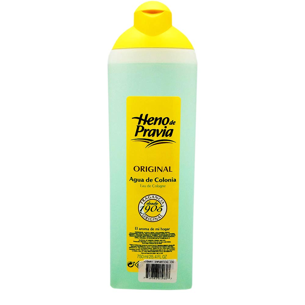 Heno de Pravia Splash Cologne – Fresh Fragrance, 25.6 Fl Oz Bottle