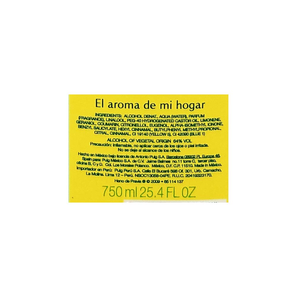 Heno de Pravia Splash Cologne – Fresh Fragrance, 25.6 Fl Oz Bottle
