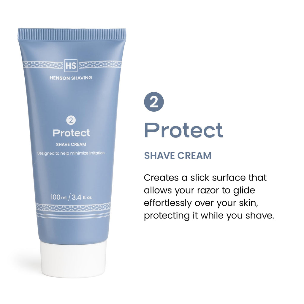 Henson Shaving Skin Care Combo: 3-Step Shaving Kit for Men (3.4 oz Each)